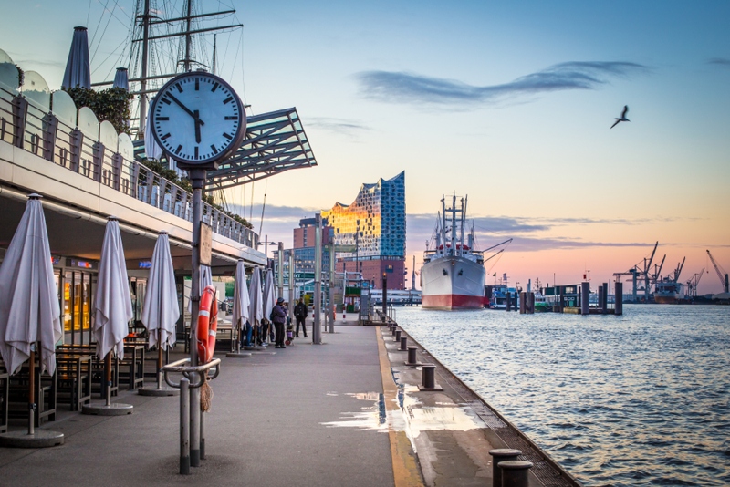 Das Stadtbild von Hamburg